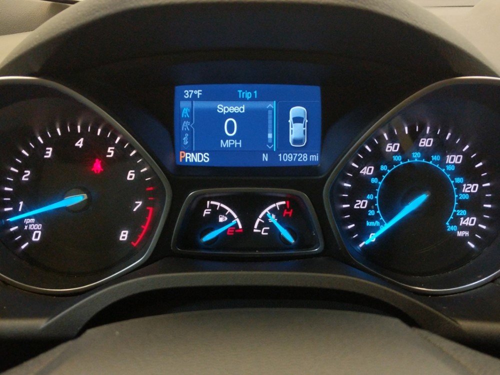 2015 Ford Escape - Odometer Close Up