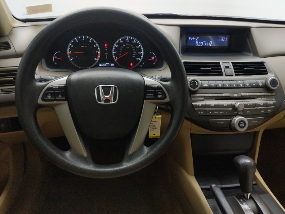 2010 Honda Accord - Driver Dash
