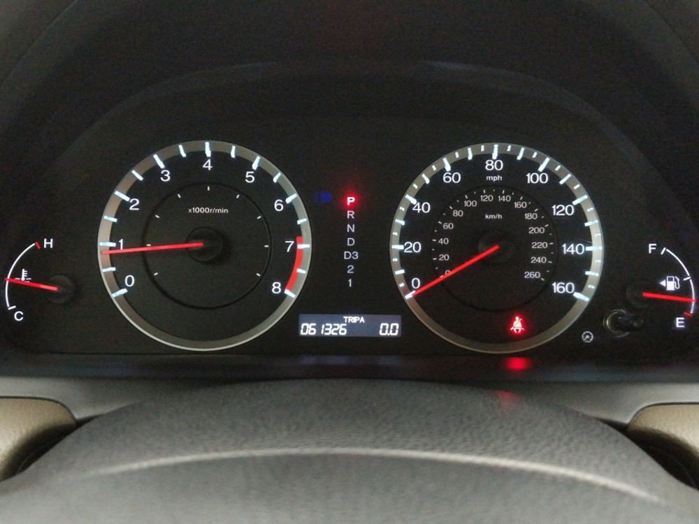2010 Honda Accord - Odometer Close Up