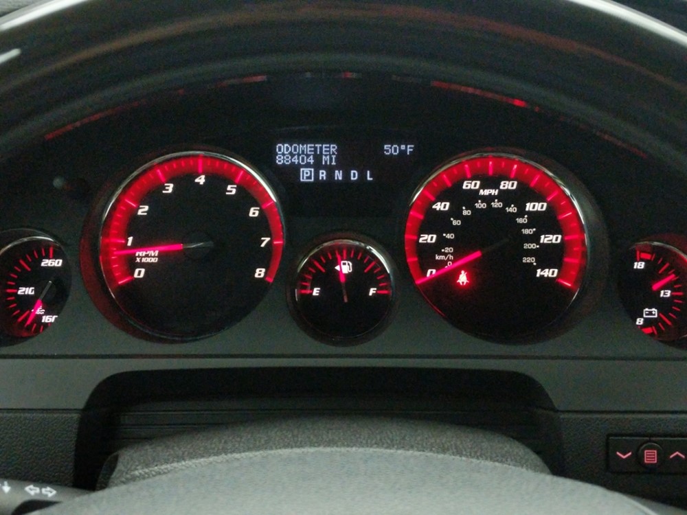 2011 GMC Acadia - Odometer Close Up