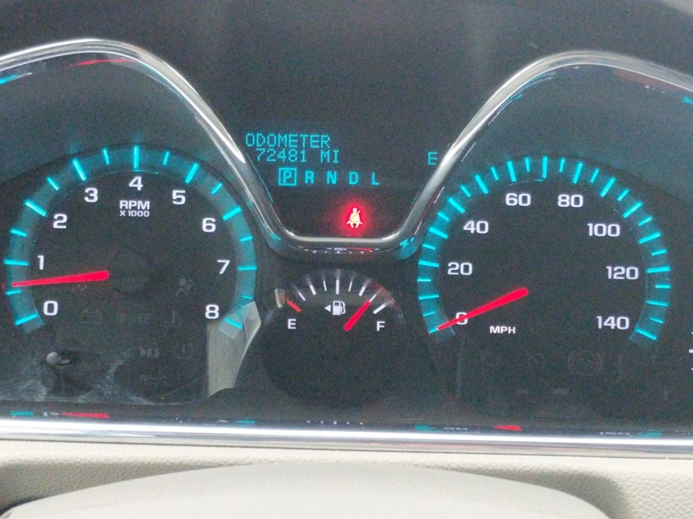 2014 Chevrolet Traverse - Odometer Close Up